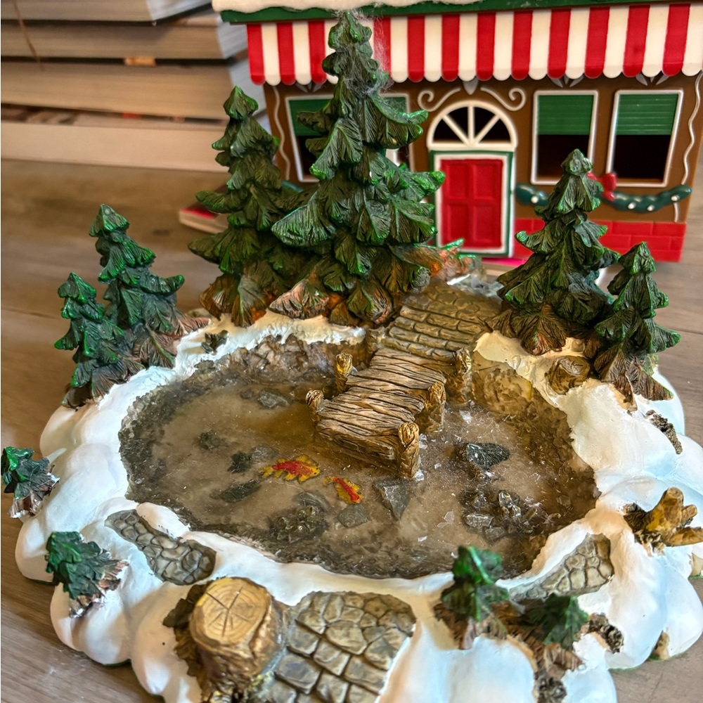 Department 56 Winter Wonderland Skating Pond with Bridge - Picture 4 of 7